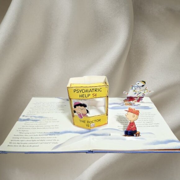 A Charlie Brown Christmas Pop-Up Edition Hardcover Peanuts Holiday Book Schulz - Picture 5 of 7